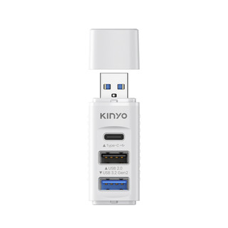 【蝦皮直營】KINYO USB 3.2 Gen2 3埠集線器 轉接器 轉接線分接器 擴充器 USB集線器 HUB