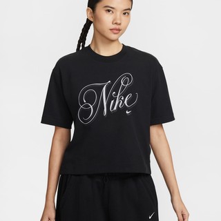 NIKE 短袖上衣 AS W NSW SS TEE BOXY SCRIPT 女 IH7608010 廠商直送