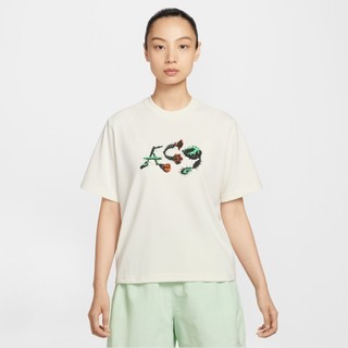 NIKE 短袖上衣 AS W NSW ACG SS TEE FA25 女 米白色 IB7340110 廠商直送