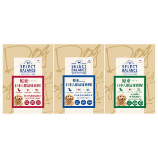 【蝦皮直營】Select Balance 狗飼料 400g/包 幼犬/室內/熟齡 狗 犬 飼料 SB 狗食 狗糧 乾糧