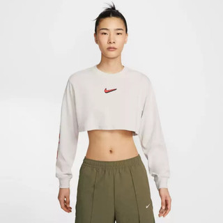 NIKE 長袖上衣 AS W NSW LS SUP CROP TEE B2S 女 HV5006072 廠商直送