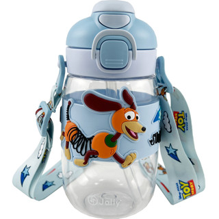 【蝦皮直營】Disney 斜槓水瓶 530ml 杯帶