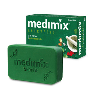 【蝦皮直營】Medimix 印度綠寶石皇室藥草浴香皂美肌皂 125g 草本 原廠公司貨 印度皂 肥皂 沐浴皂