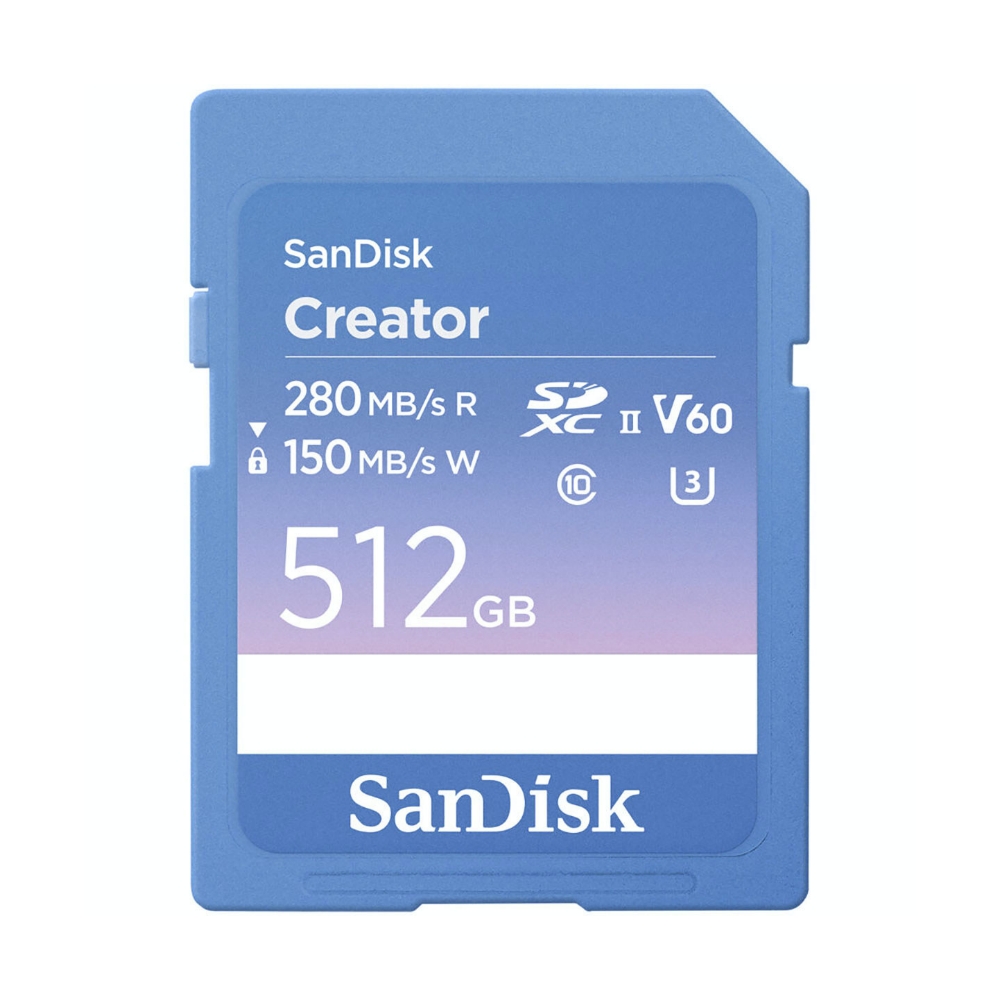 SanDisk Creator 512GB SDXC UHS-II U3 V60 專業創作者 記憶卡 廠商直送