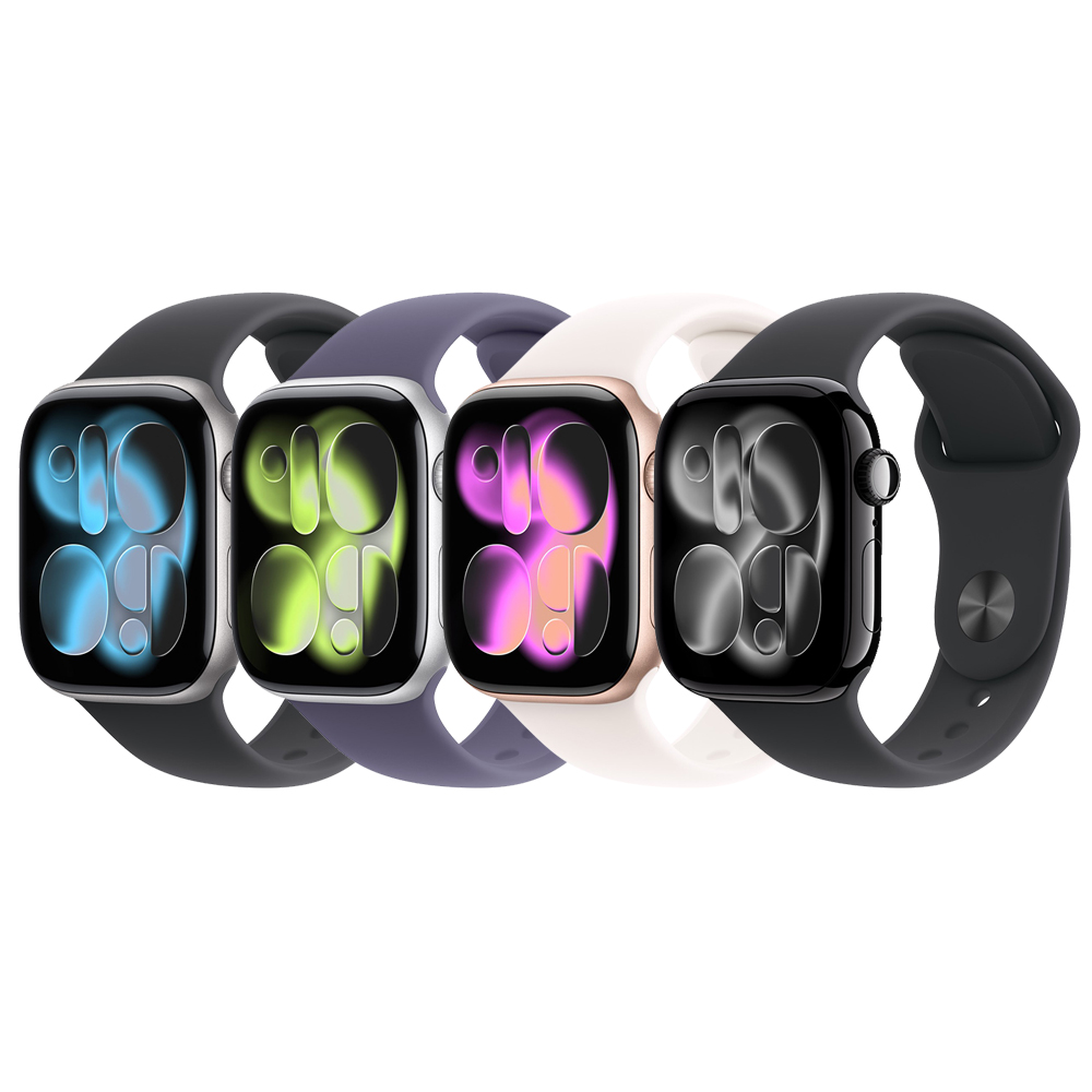 【蝦皮直營】Apple Watch S11 2025 鋁金屬錶殼+運動錶帶 規格任選 GPS LTE 現貨