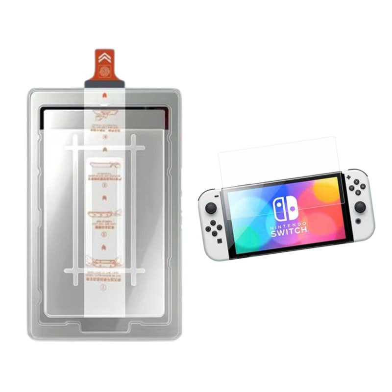 【蝦皮直營】遊戲主機 玻璃保護貼 適用 Switch 2 NS2 鋼化膜/除塵式 無塵艙 貼膜神器 保護貼 玻璃貼