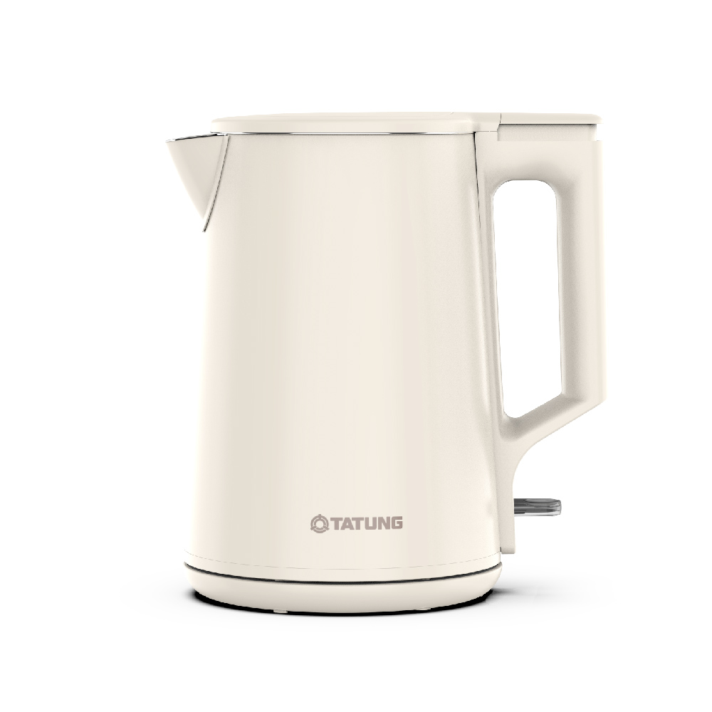 【蝦皮直營】TATUNG 大同 1.7L雙層防燙電茶壺 奶茶色 TEK-1725GSA 食品級304 不銹鋼材質
