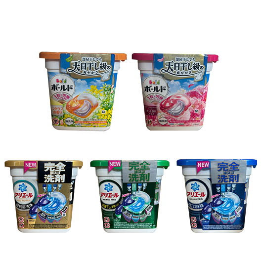 【蝦皮直營】日本 寶僑 P&G 4D 洗衣球 Ariel/Bold 洗衣凝膠球 盒裝
