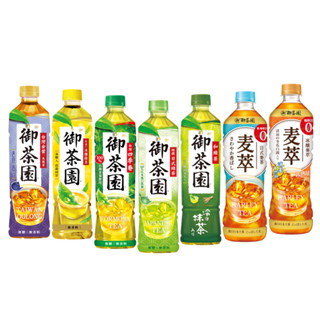 【蝦皮直營】御茶園日式綠茶/冰釀綠茶/四季春/臺灣金萱烏龍/和綠茶/無糖麥茶/冰釀麥萃550ml/590ml(4入)