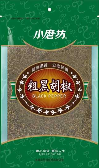 【蝦皮直營】小磨坊 粗黑胡椒 200g 1包 香辛料 黑胡椒粉 胡椒鹽
