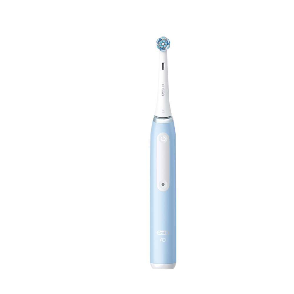 【蝦皮直營】德國百靈 Oral-B iO3 微震科技電動牙刷 冰川藍
