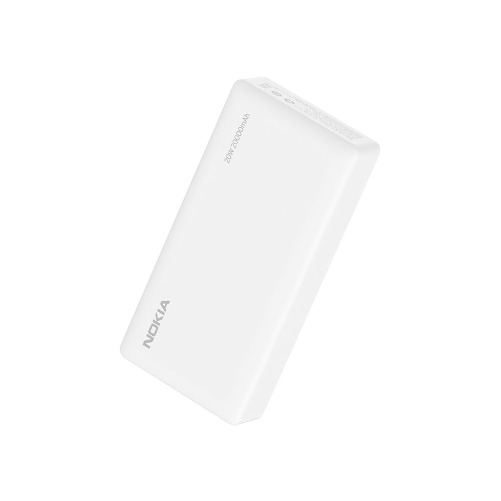 NOKIA 20000mAh 10.5W 2孔輸出 輕薄行動電源37Wh標示 E6205-2 廠商直送