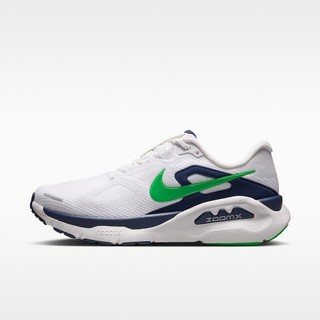 NIKE 跑步鞋 NIKE STRUCTURE PLUS 男 白藍綠色 HQ3048102 廠商直送