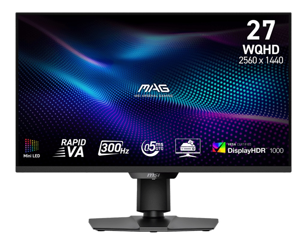 MSI微星 MAG 274QPF X30MV /27吋螢幕/Mini-LED/VA/2K/300Hz 廠商直送