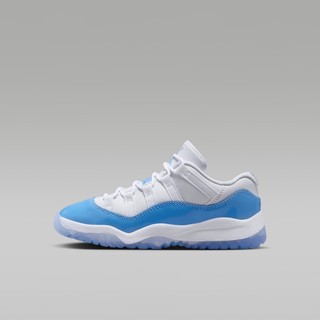 NIKE 籃球鞋 JORDAN 11 RETRO LOW PS 中大童 北卡藍色 FV5116100 廠商直送