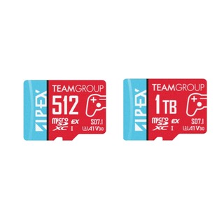 【蝦皮直營】Team 十銓 APEX SD7.1 MicroSD Express 記憶卡 512GB 1TB NS2適用