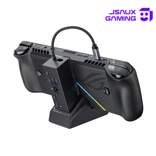 【蝦皮直營】JSAUX HB0609B 六合一 擴充底座 Stram系列/ROG系列/MSI Claw 8 廠商直送