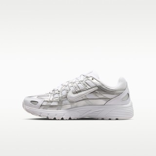 NIKE 休閒鞋 NIKE P-6000 (GS) 中大童 白銀色 HV5064104 廠商直送