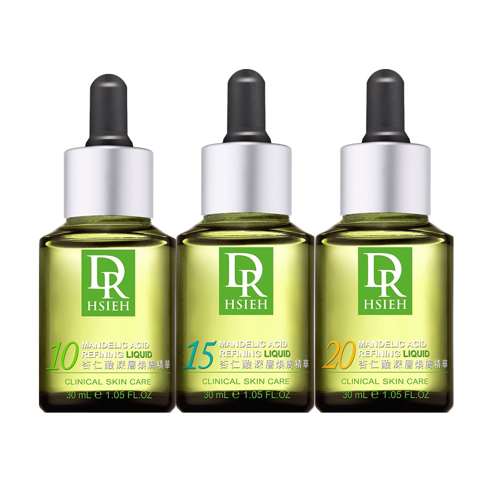 【蝦皮直營】Dr. Hsieh 達特醫10%15%20%杏仁酸深層煥膚精華 30ml