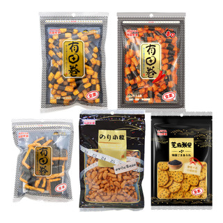 【蝦皮直營】有田製果 海苔小卷/小卷便利包/海苔卷/海苔小粒/芝麻米果 箱裝12入 非油炸 米果 海苔 餅乾