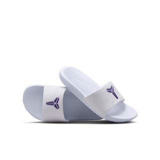 NIKE 拖鞋 KOBE KAWA SLIDE (GS/PS) 中大童 白色 IF2871101 廠商直送