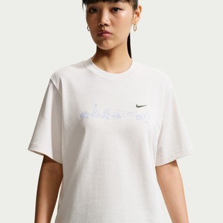 NIKE 短袖上衣 AS W NSW SS TEE BOXY 女 白色 IW1213030 廠商直送
