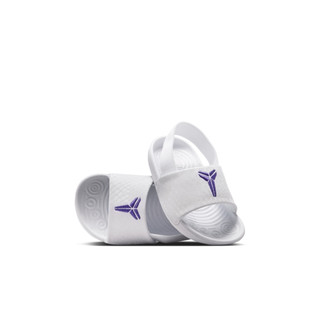 NIKE 拖鞋 KOBE KAWA SLIDE (TD) 中大童 白色 IF2876101 廠商直送