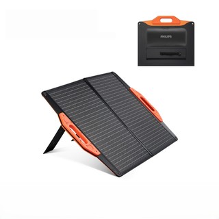 【蝦皮直營】PHILIPS 太陽能充電板 60W 露營充電首選 太陽能發電 充電板 DLP8842C 廠商直送