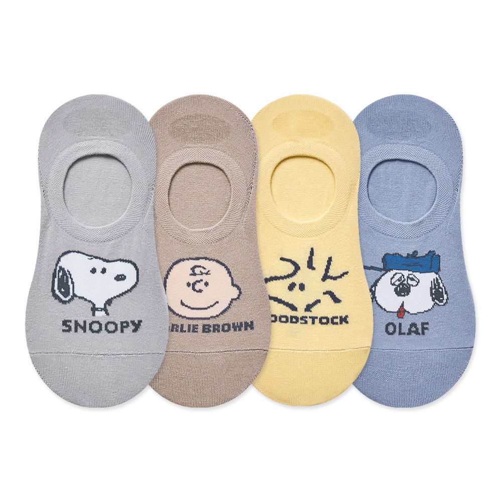 【蝦皮直營】ONEDER 史奴比 SNOOPY系列隱形襪 歐拉夫 查理布朗 成人止滑隱形襪