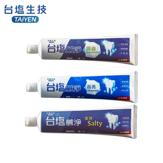 【蝦皮直營】臺鹽生技 鹹淨 (固齒/晶亮/潔效) 牙膏150g/條