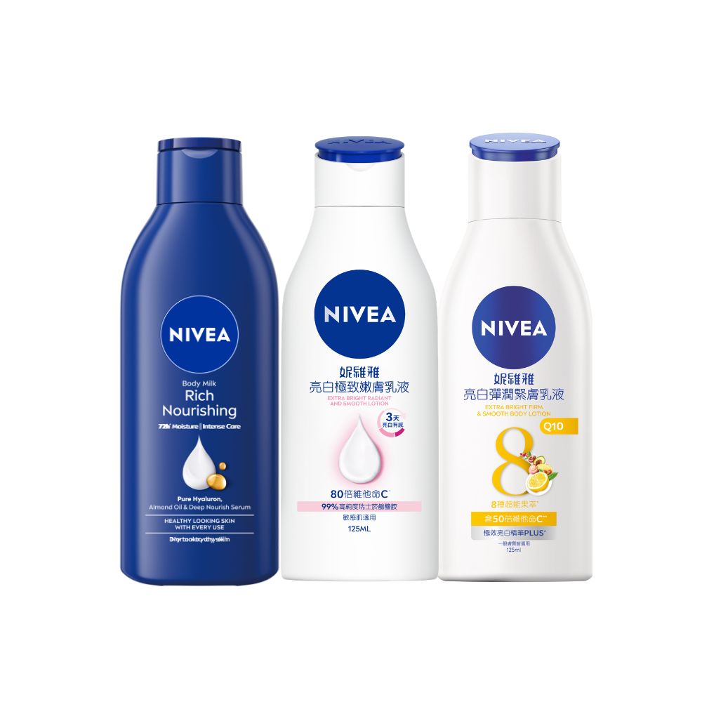 【蝦皮直營】NIVEA 妮維雅 保養身體乳液 125ml