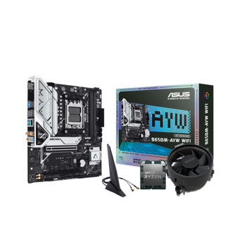 【蝦皮直營】AMD Ryzen5 7500F MPK6核12緒 +華碩 B650M-AYW WIFI(重磅餐) 廠商直送