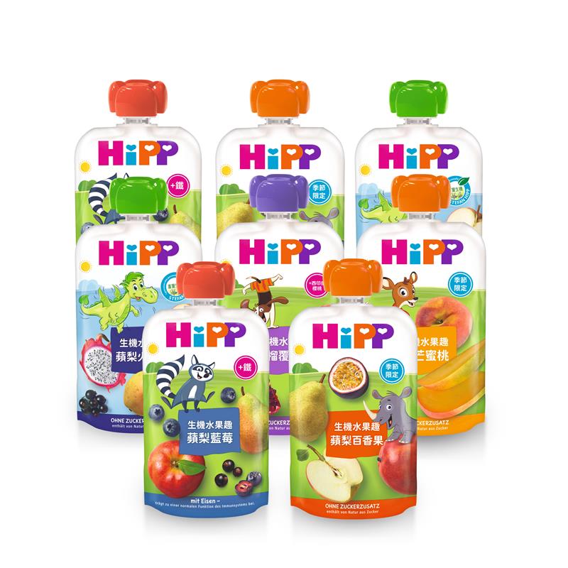 【蝦皮直營】HiPP 喜寶生機水果趣100g/包