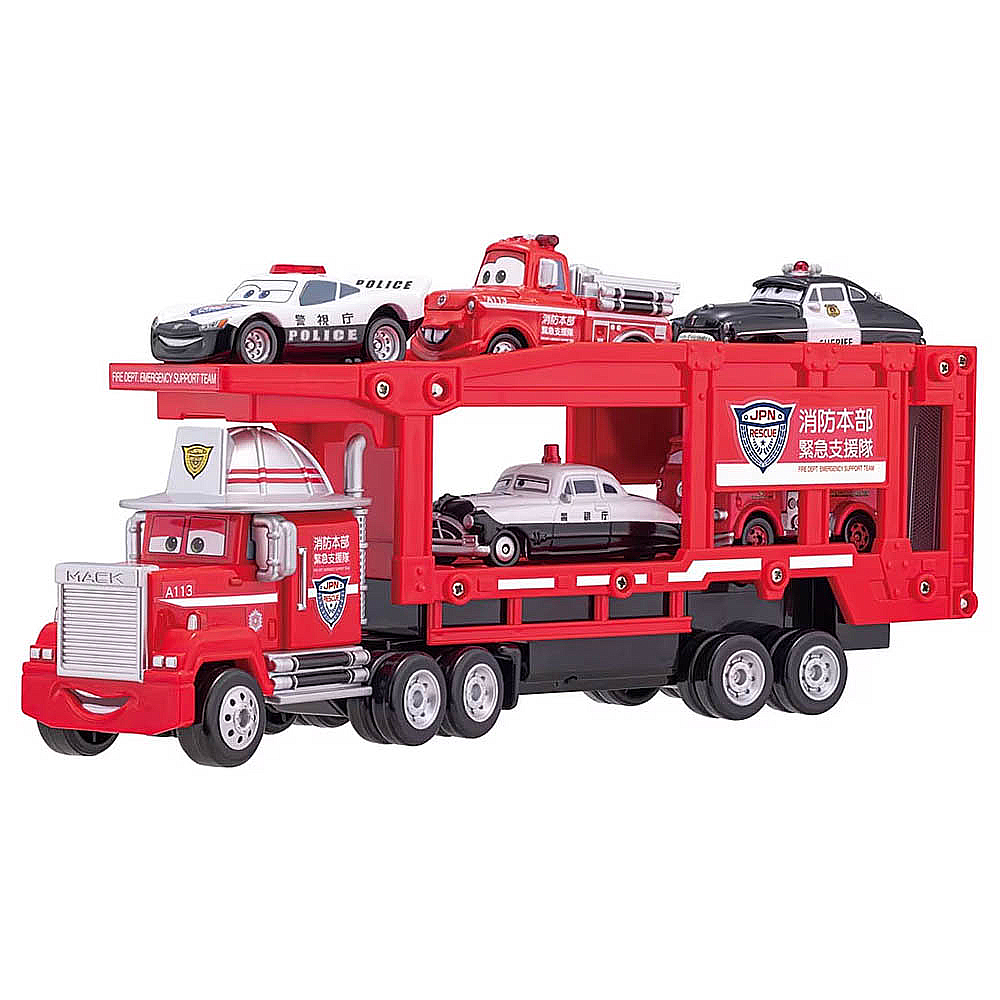 【蝦皮直營】TOMICA CARS 汽車總動員 麥大叔消防運輸貨車 多美