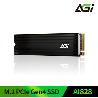 【蝦皮直營】AGI AI828 1~4TB M.2 PCIe Gen4 SSD 固態硬碟 帶散熱片PS5/PC