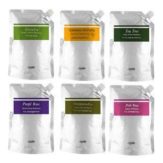 【蝦皮直營】Amida 植萃有機系列洗髮精/補充包 500ml/1000ml (6款可選)