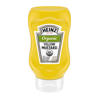 【蝦皮直營】Heinz 亨氏 有機黃芥末 226g 黃芥末醬 倒瓶