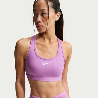 NIKE 運動內衣 AS W NK SWSH MED SPT BRA 女 紫色 DX6822503 廠商直送