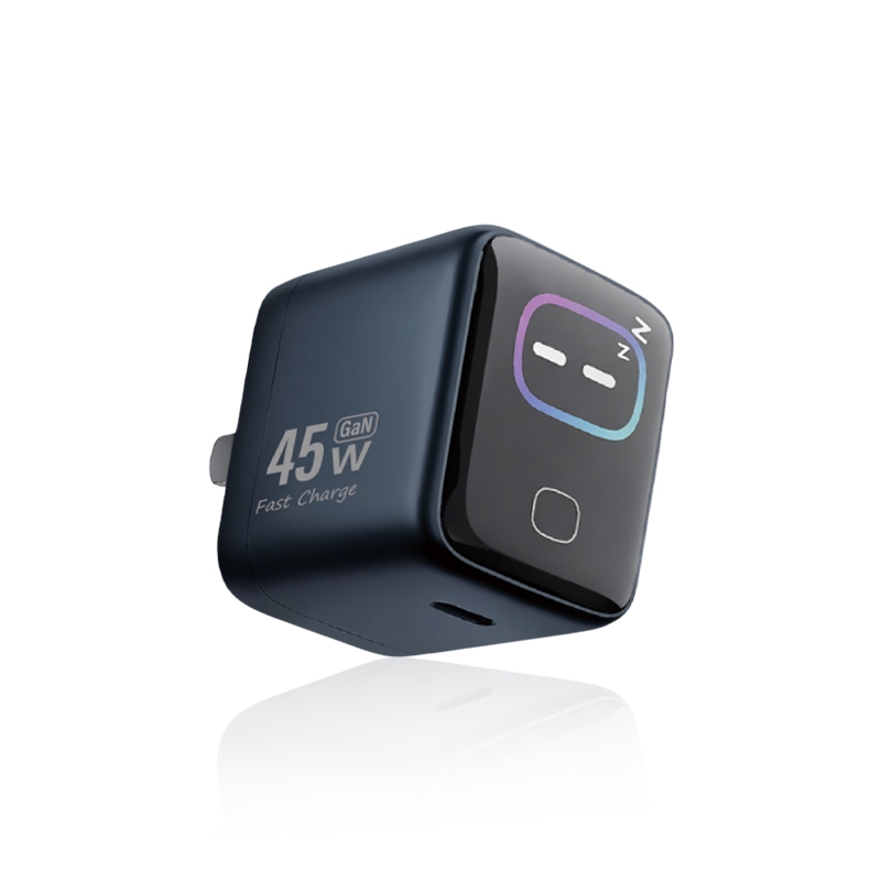 【蝦皮直營】宏晉 AI分配45W充電器 數顯/摺疊插頭/氮化鎵 USB Type C 快充 充電頭 快充頭 蘋果 安卓