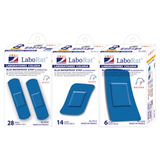 【蝦皮直營】LaboRat那柏瑞特 藍色鋁膜防水膠布 6片/14片/28片 OK繃 任選