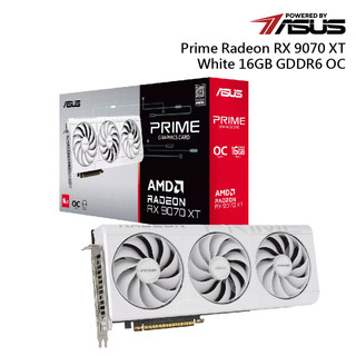 華碩 PRIME-RX9070XT-O16G-WHITE 顯示卡 廠商直送