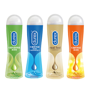 【蝦皮直營】Durex杜蕾斯 情趣潤滑劑 50ml 任選 熱感/真觸感/特級/蘆薈 潤滑液 潤滑油 自慰器 專用 長效