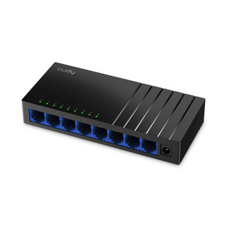 【蝦皮直營】cudy GS108D 8埠 Gigabit桌上型網路交換器 集線器 HUB 網路分享器 路由器