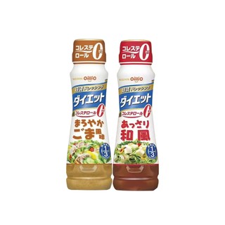 【蝦皮直營】NISSIN 日清 低卡沙拉醬 185ml (芝麻風味/和風風味) 日本 醬料 輕食