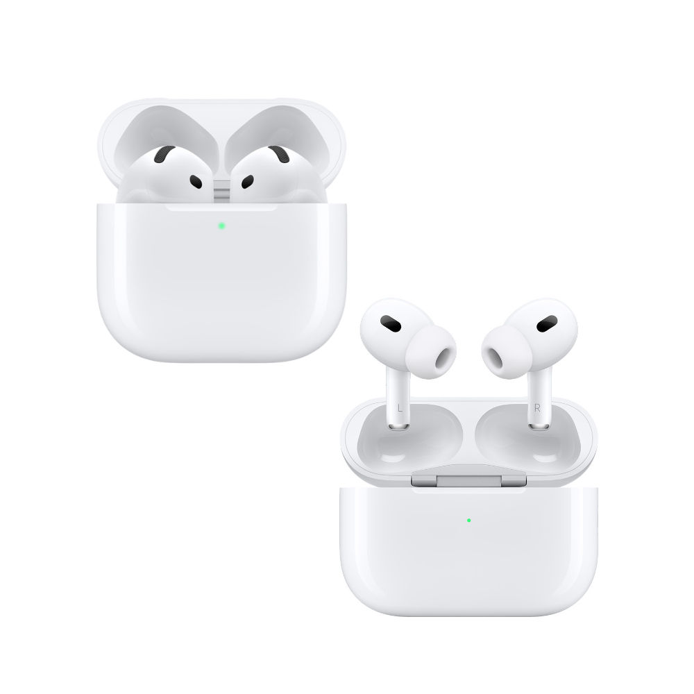 Apple AirPods 雙機量販組 美國公司貨｜AirPods 4＋AirPods Pro 2 廠商直送