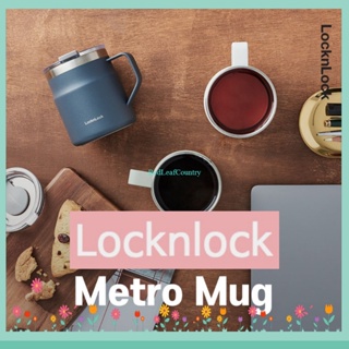 【Lock&Lock】locknlock Metro 多彩咖啡茶几馬克杯保溫保溫瓶 475ml LHC4219
