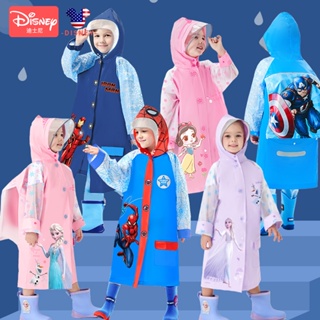 迪士尼蜘蛛俠/冰雪奇緣雨衣兒童雨衣準備發貨,厚面料。軟肉