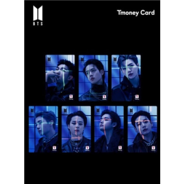 T Money BTS Proof BUTTER 韓國迷你卡照片卡