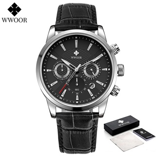 WWOOR時尚運動男士手錶頂級奢侈品牌-8845