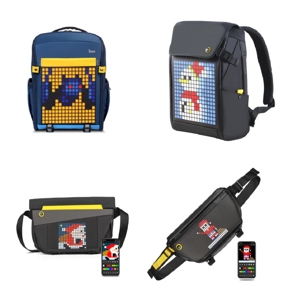 Divoom Pixel Bags Family Collection 單肩包 / V-bag / C-bag / M-
